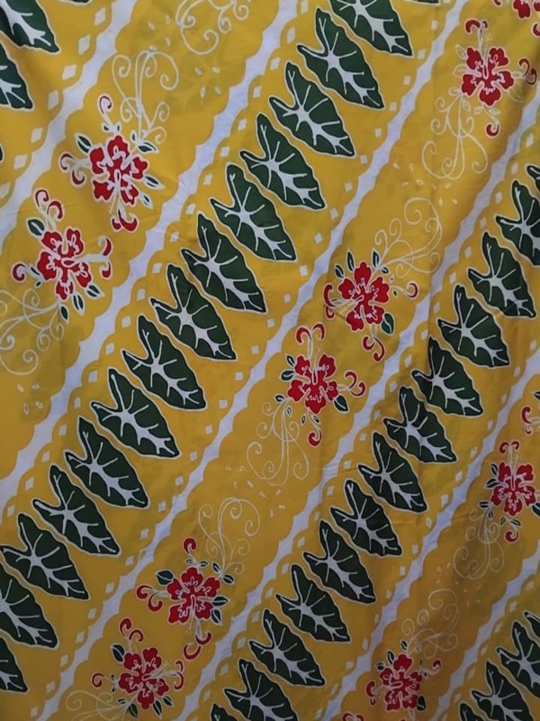 Batik Parang Daun Teles Jeung Kembang Wera